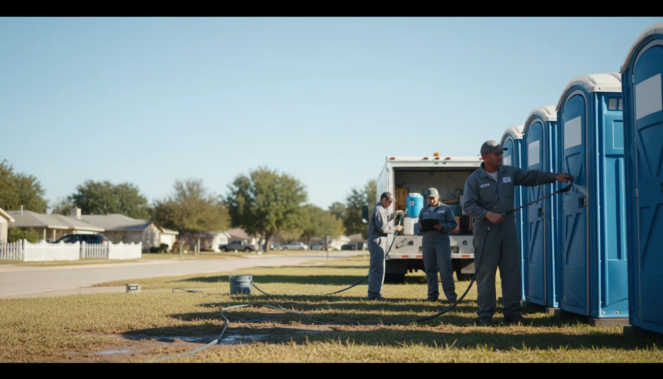 Long-Term Portable Toilet Rental in Kingfisher, OK near me